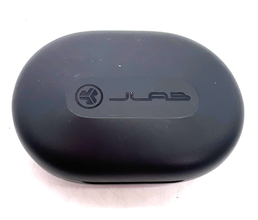 JLAB Jbuds Go Air Sport Wireless Earbuds Replacement Gray Charging, Case Only