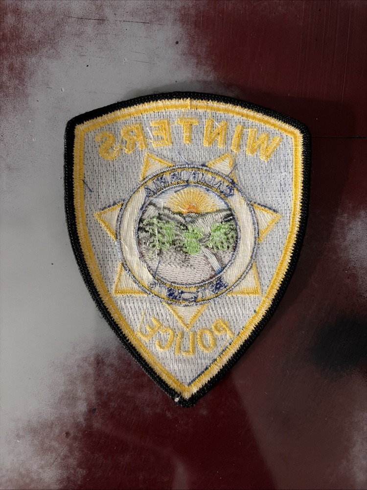 Duty Worn Winters, CA Police Patch