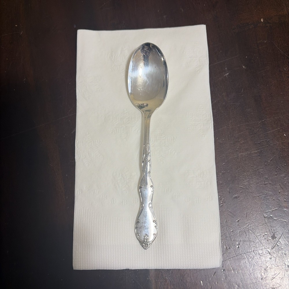 William Rogers Mfg. Co.  "Camelot" pattern, AKA "Melody" Extra Plated Teaspoon 8