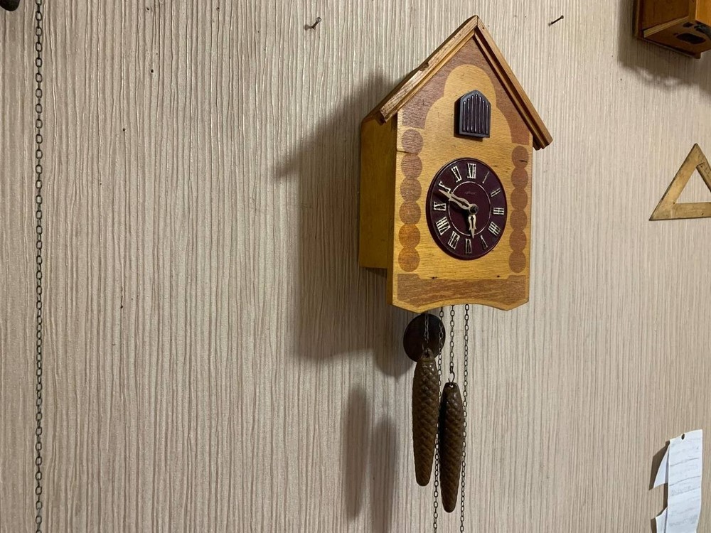 Soviet Vintage Cuckoo clock, USSR clock, Soviet working clock, Working cuckoo