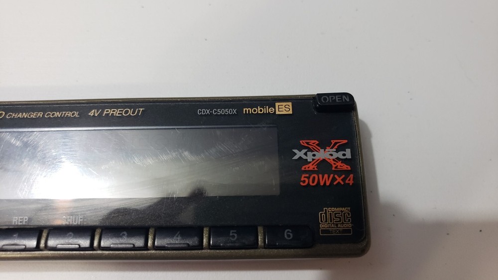Sony Cdx-c5050x Faceplate