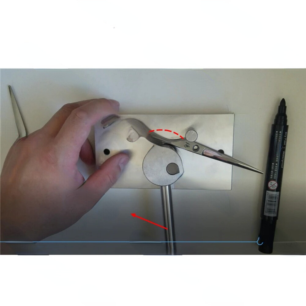 Scissors Arc Corrector Scissors Twisting Machine Manual Barber Scissors DIY