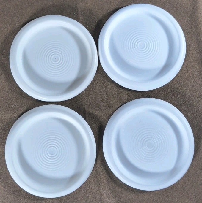 Tupperware Essentials Condiment Caddy Blossom Dip Snack Server Blue 7222A-2