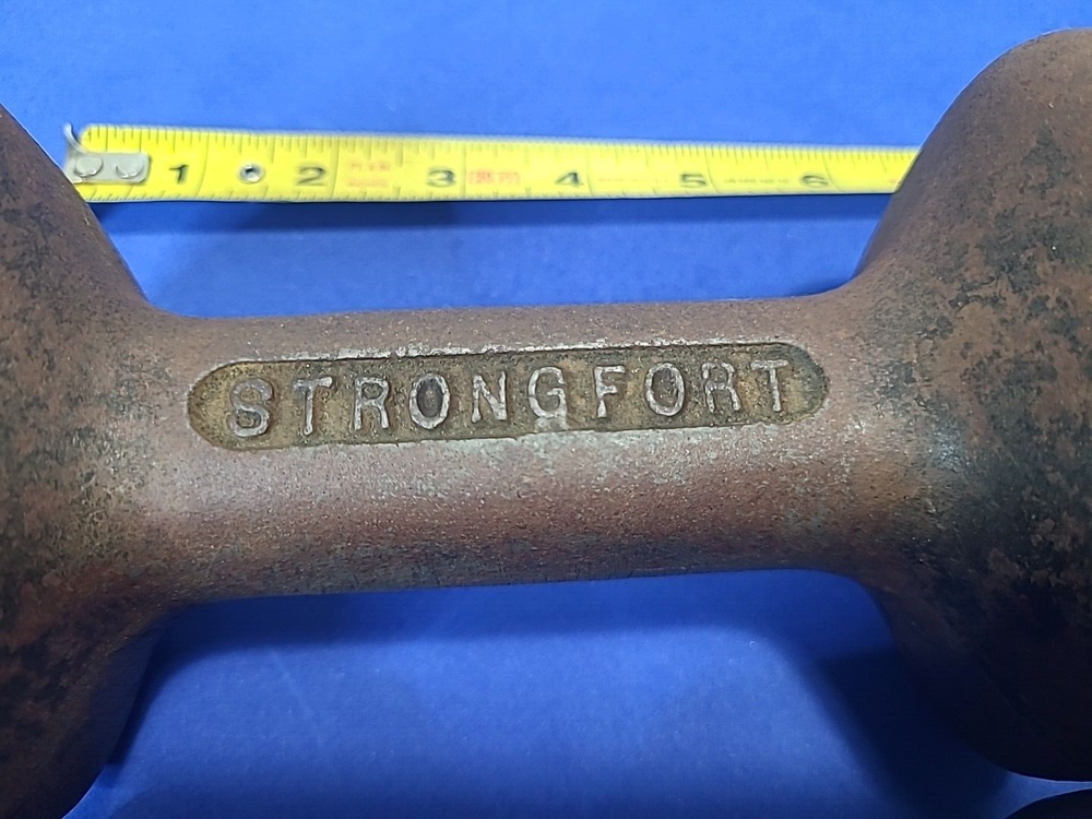 Strongfort Square Loadable Fillable Dumbbells