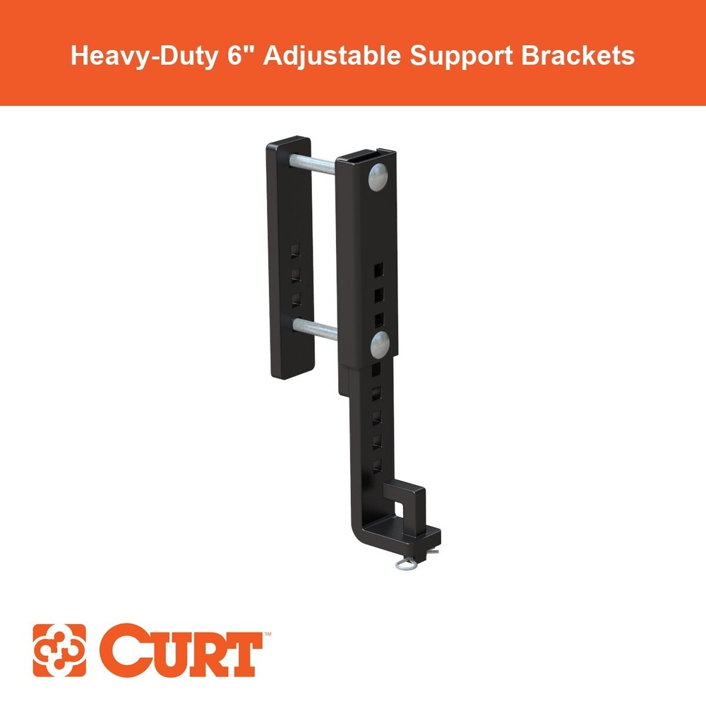 TruTrack? Heavy-Duty 6" Adjustable Support Brackets (2-Pack)