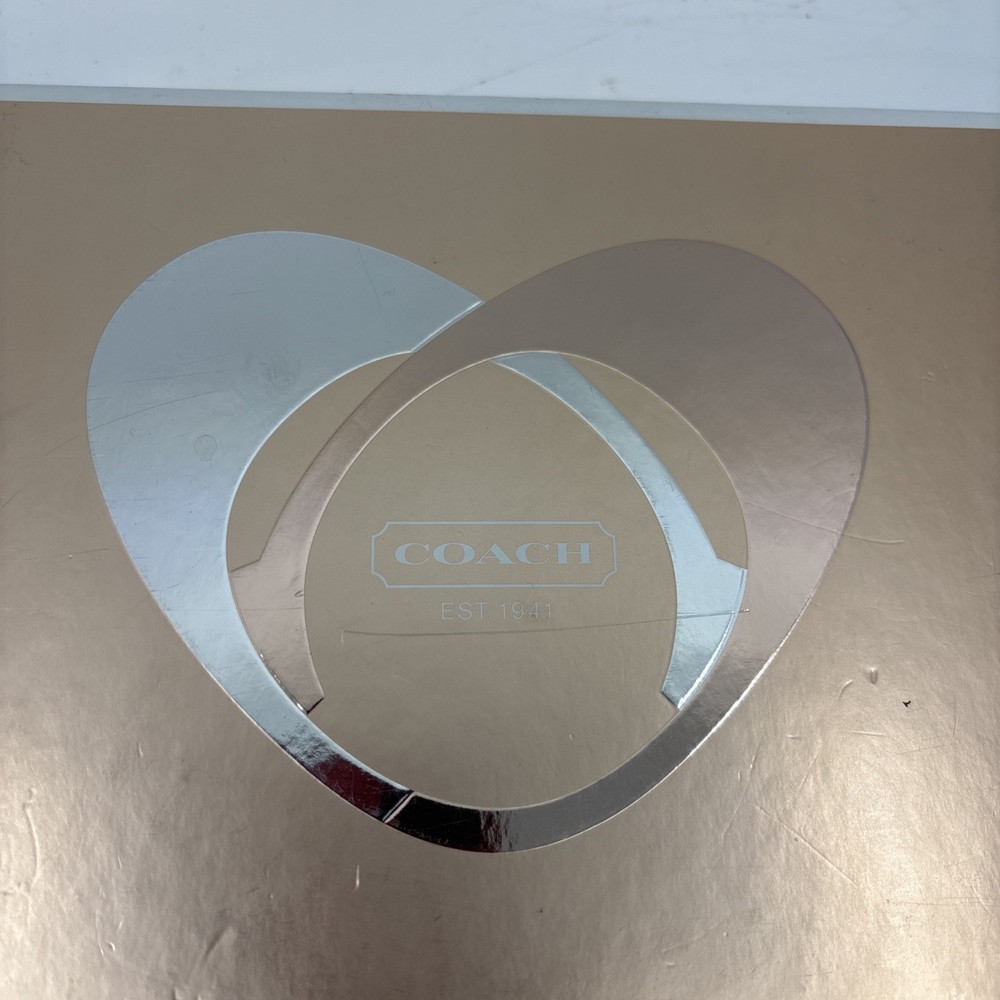 coach love de parfum empty box