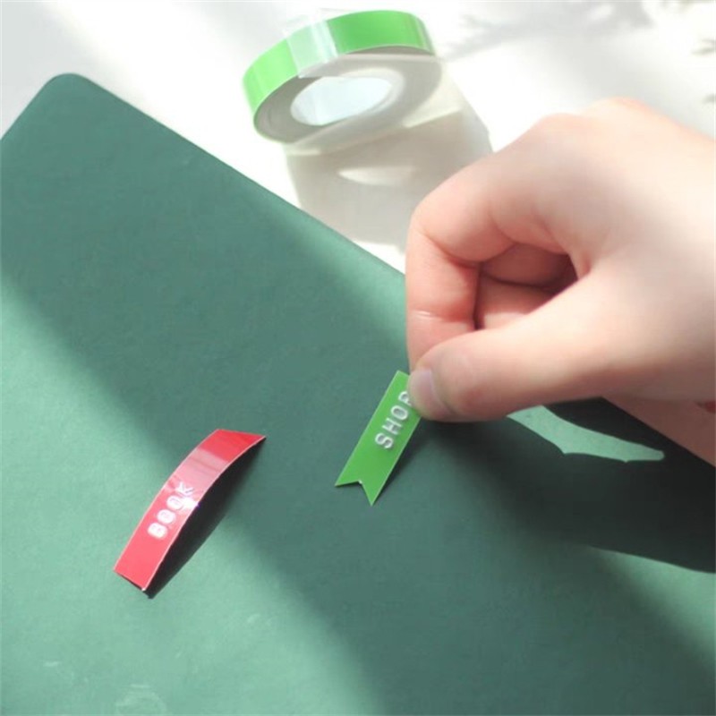 Mini Embossing Label Maker Typewriter Printer with Free Tapes DIY Machine Manual