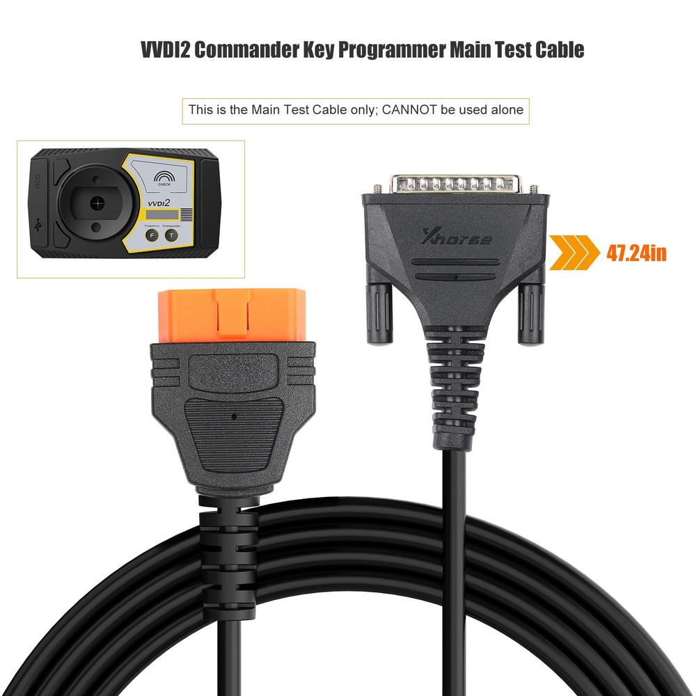 XHORSE VVDI2 Commander Key Programmer Main Test Cable VVDI2 Main Test Cable