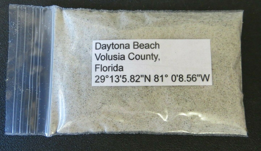 Florida Daytona Beach ( Gray) Beach Sand Sample
