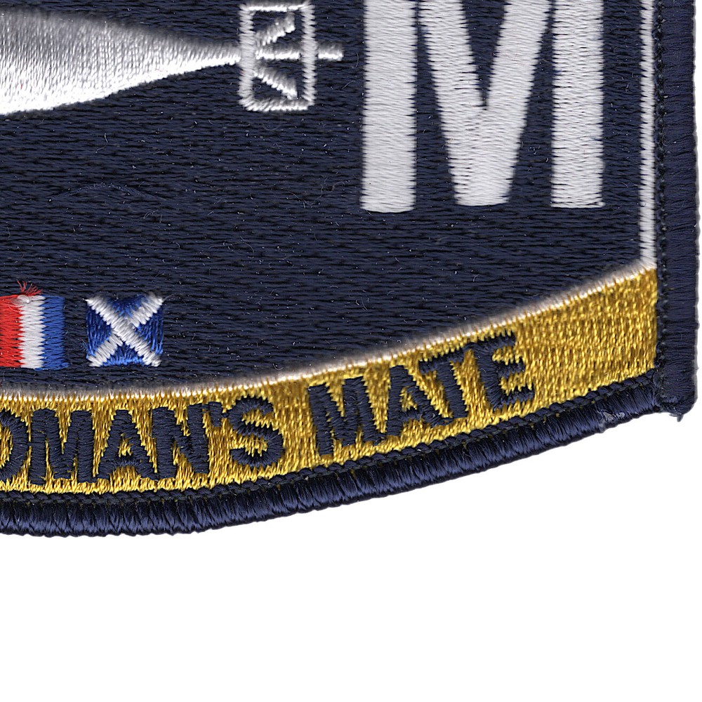 Torpedoman's Mate Deck Rating TM Patch