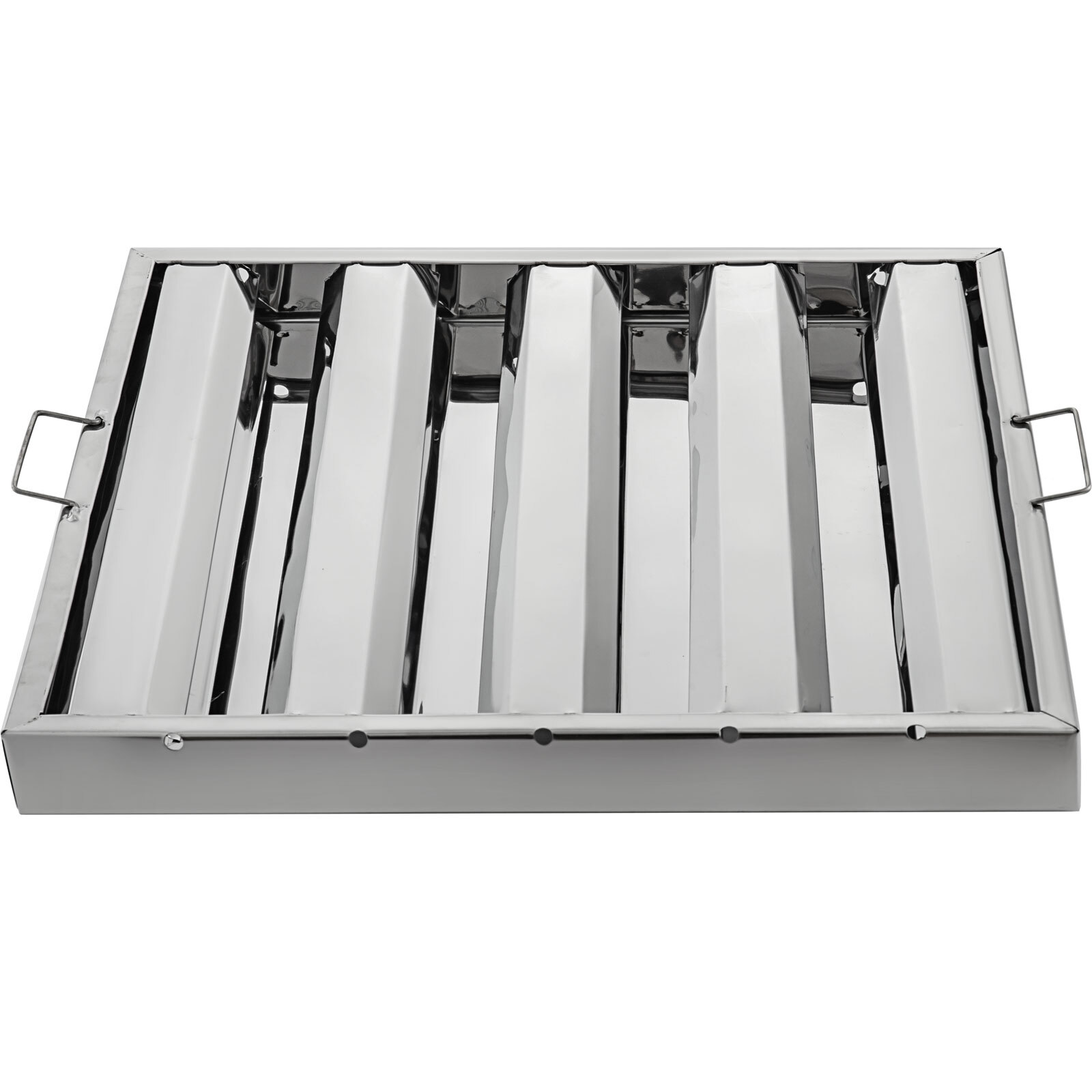 VEVOR 6Pcs 20"x 20"Stainless Steel Hood Grease Commercial Exhaust Filter Baffle