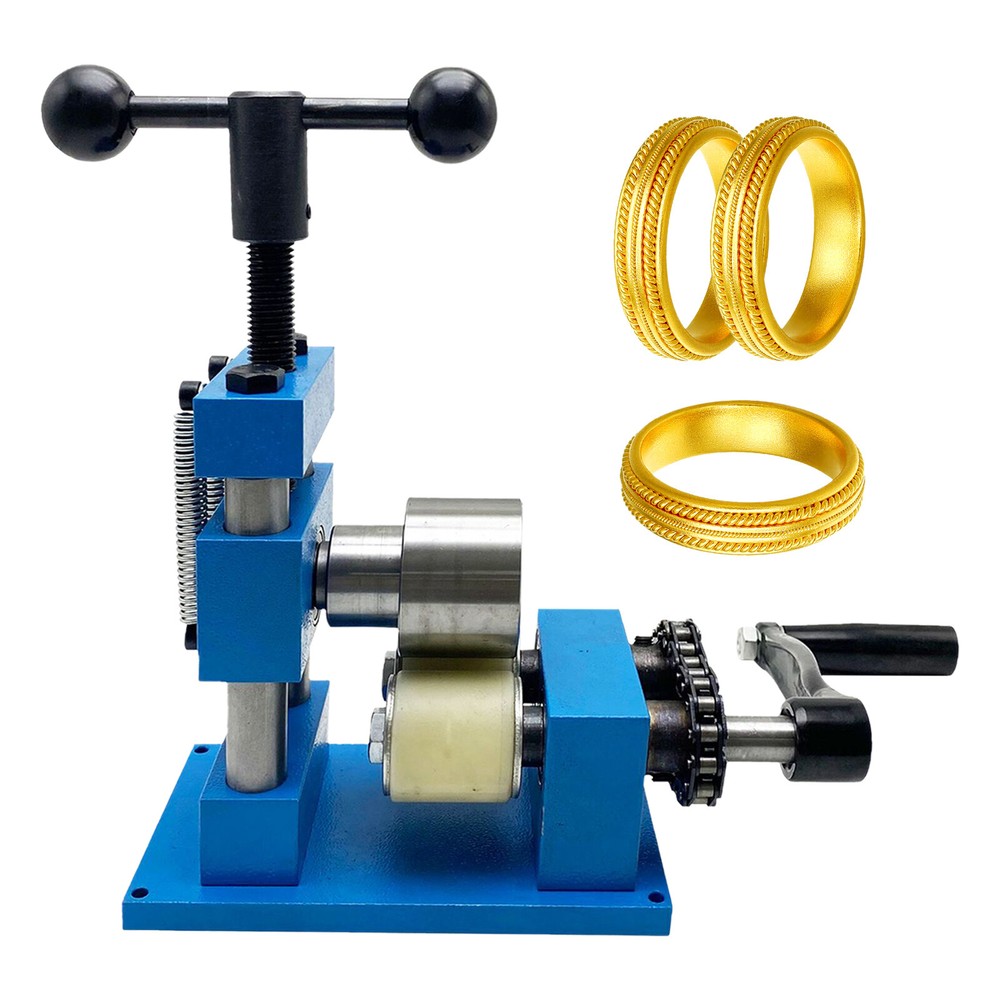 Hand Crank Ring Bracelet Press Bending Machine Ring Jewelry Bender Making Tool