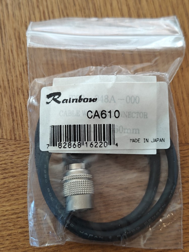 Rainbow CA610 Auto IRIS Male Plug CCTV Camera Connector Cable
