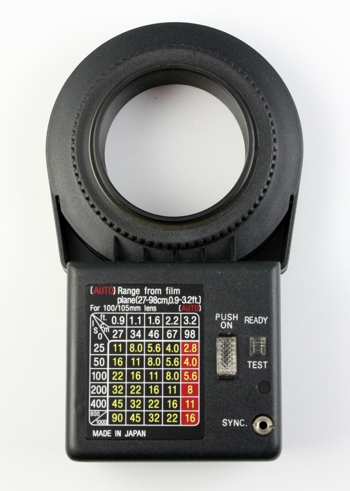 Vivitar Macroflash 5000 + Adapter Rings + Sync Connector - Tested!