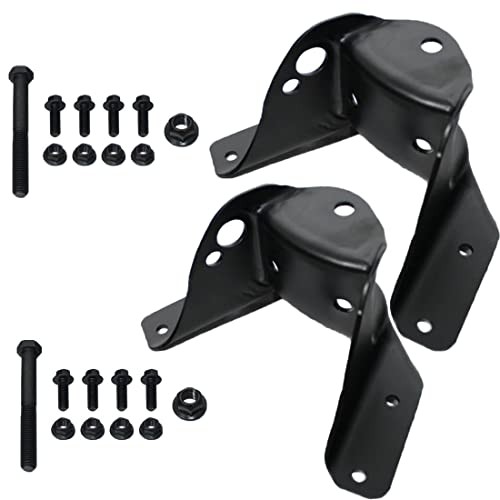 Pair 722-045 Rear Leaf Spring Hanger Forward Mounting Bracket Compatible with