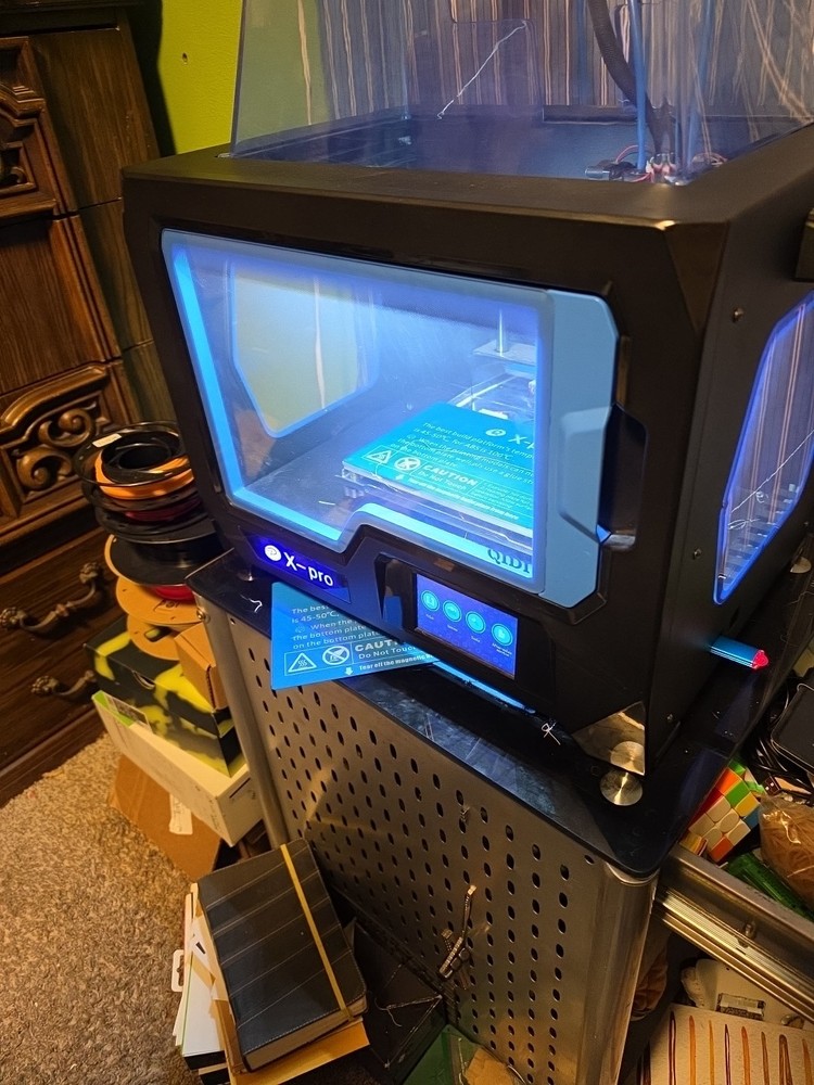 QIDI Technology X-Pro 3D Printer with Power Cable and Extras