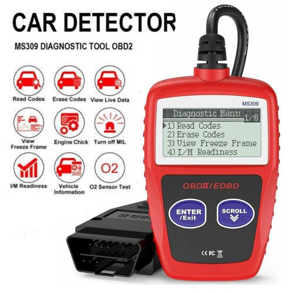 Car Code Reader OBD2 Scanner Car Check Automotive Engine Fault Diagnostic Tool
