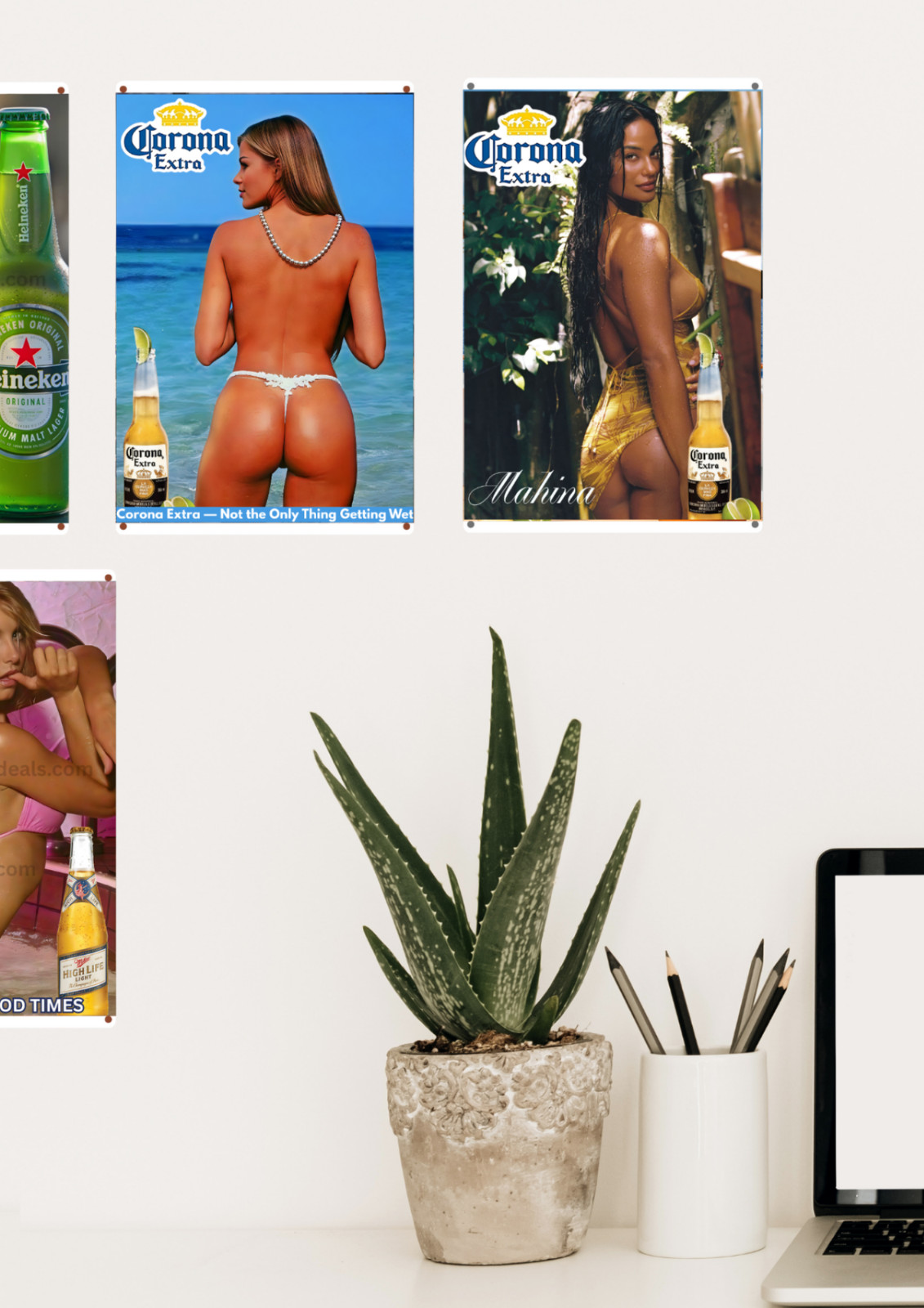 Tequila Patron Metal Sign – Carmen Elektra Metal Poster Bar Wall Decor Read Des