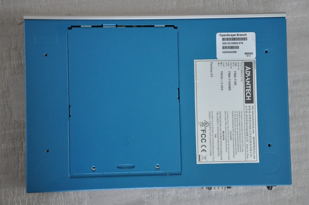 ADVANTECH NETWORK SECURITY PLATFORM FWA-710 Z06