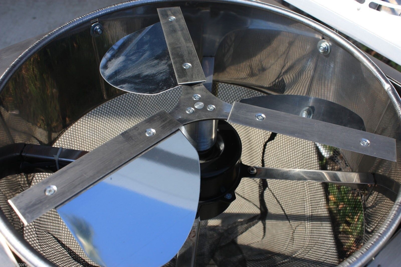 Automatic 18" Stainelss Hydroponic Leaf Bud Trimmer Rotor Spin Bud Trim Reaper