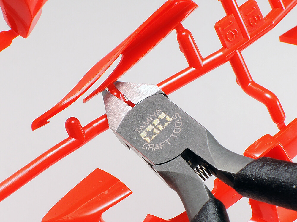 Tamiya Craft Tools Sharp Pointed Side Cutter for Plastic 74035