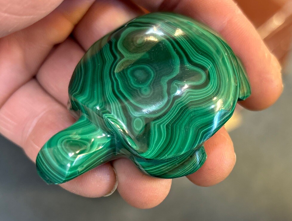 2” Malachite Turtle