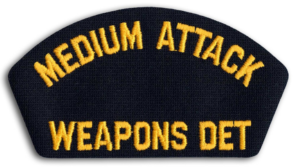 US Navy Medium Attack Weapons Detachment NAF El Centro Cap Patch Iron-On