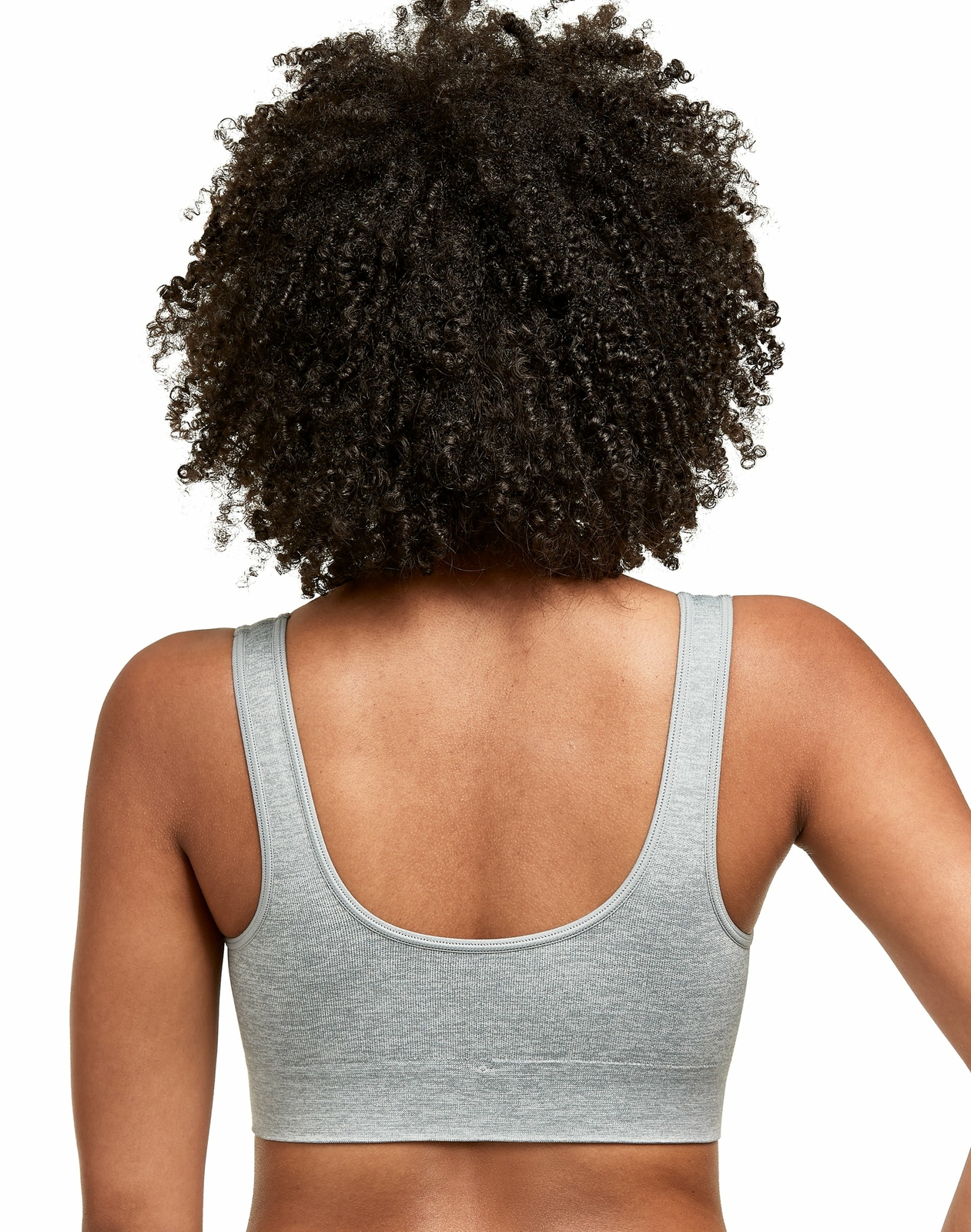 Hanes Bra Get Cozy Comfort Flex Fit Wire Free Women's Pullover Seamless Stretch