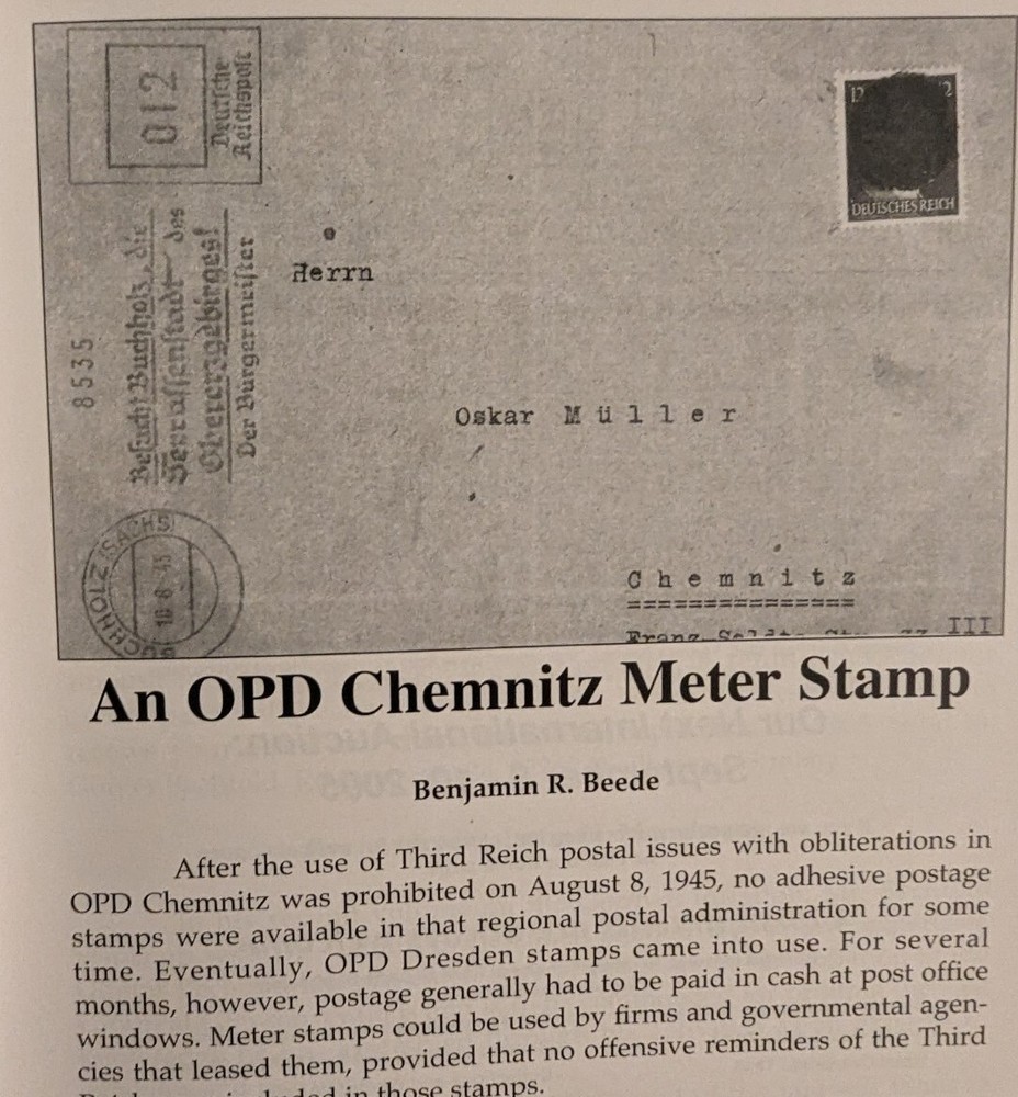 German Postal Specialist July 2005 1875-1900 Pfennige Postal Cards