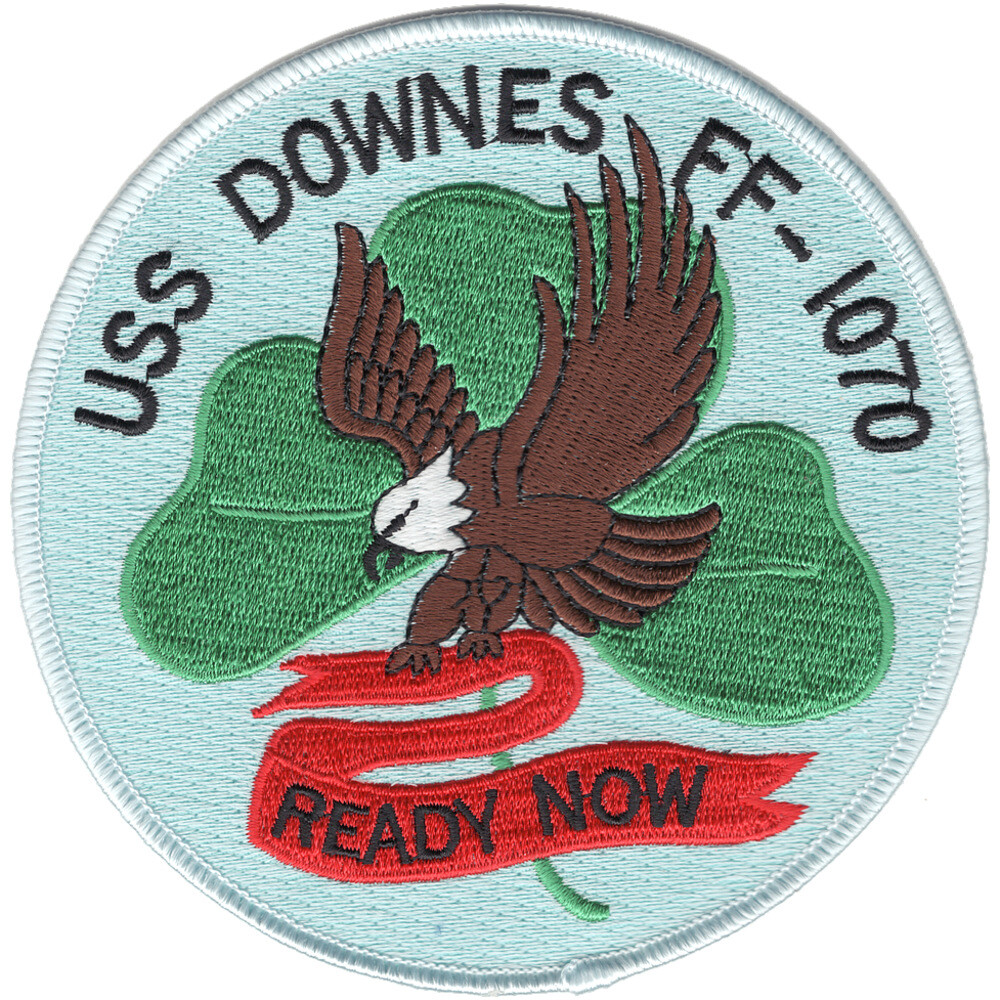 FF-1070 USS Downes Patch
