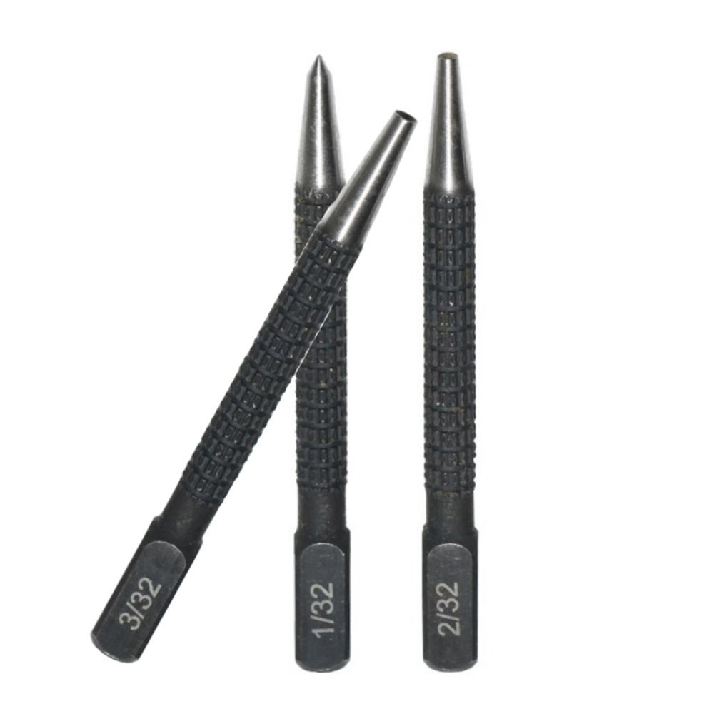 Professional Nail Punch Set with Multiple Sizes for Different Materials