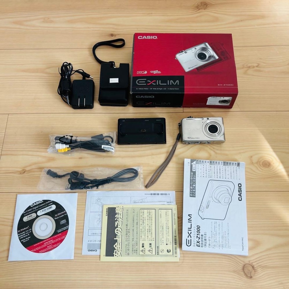 Excellent Condition CASIO EXILIM EX Z1000 Compact Camera Digital Camera