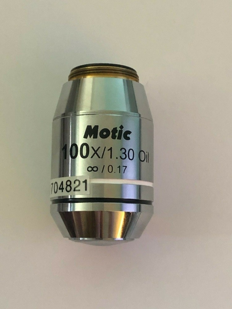 Motic 100x/1.30 Oil Plan Apochromat Objective
