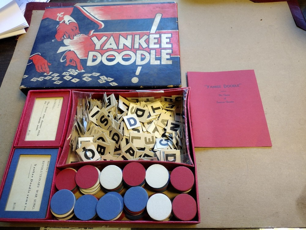 1940s Yankee Doodle Board Game