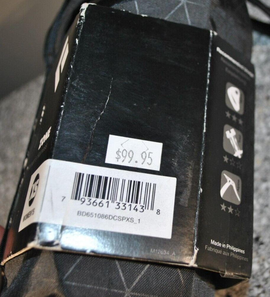 Black Diamond Zone Women’s Climbing Harness Sz XS, NOS FAST SHIP