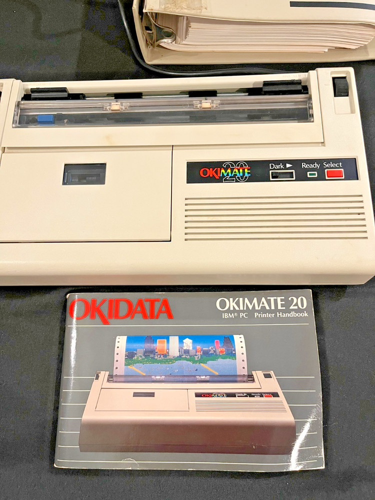 Amiga 1000 *Working* System w/Deluxe Paint, Scribble, Music, Printer, Tablet