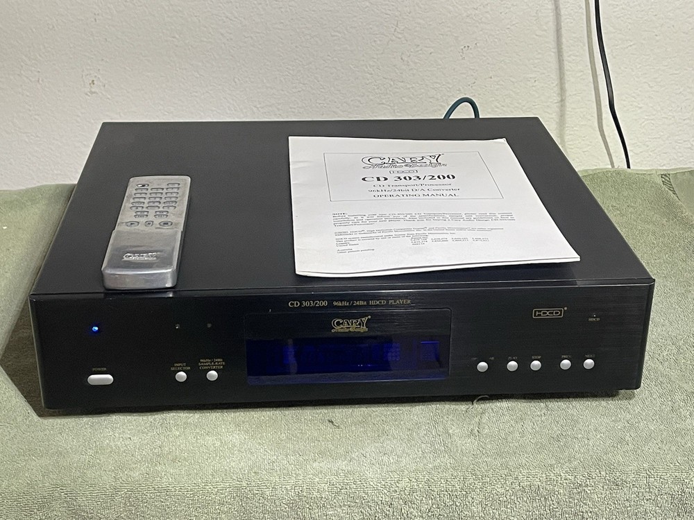 Cary Audio Design CD303/200 HDCD CD Player