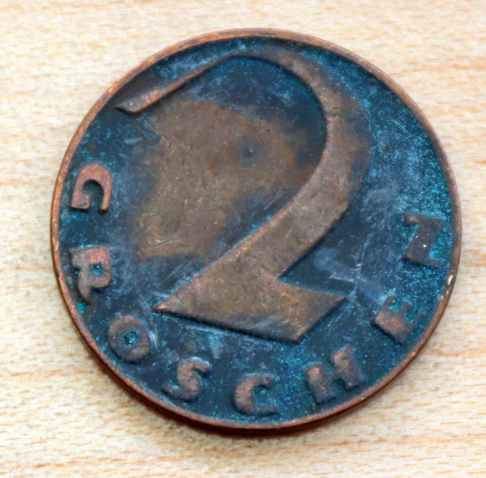 1929 Austria 2 Groschen