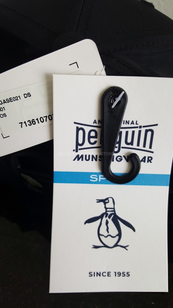 Penguin Hat Core Golf Cap Black