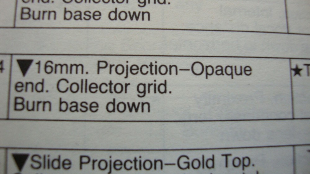 DFD 16mm projector lamp NEW 1000W ( Norelco)