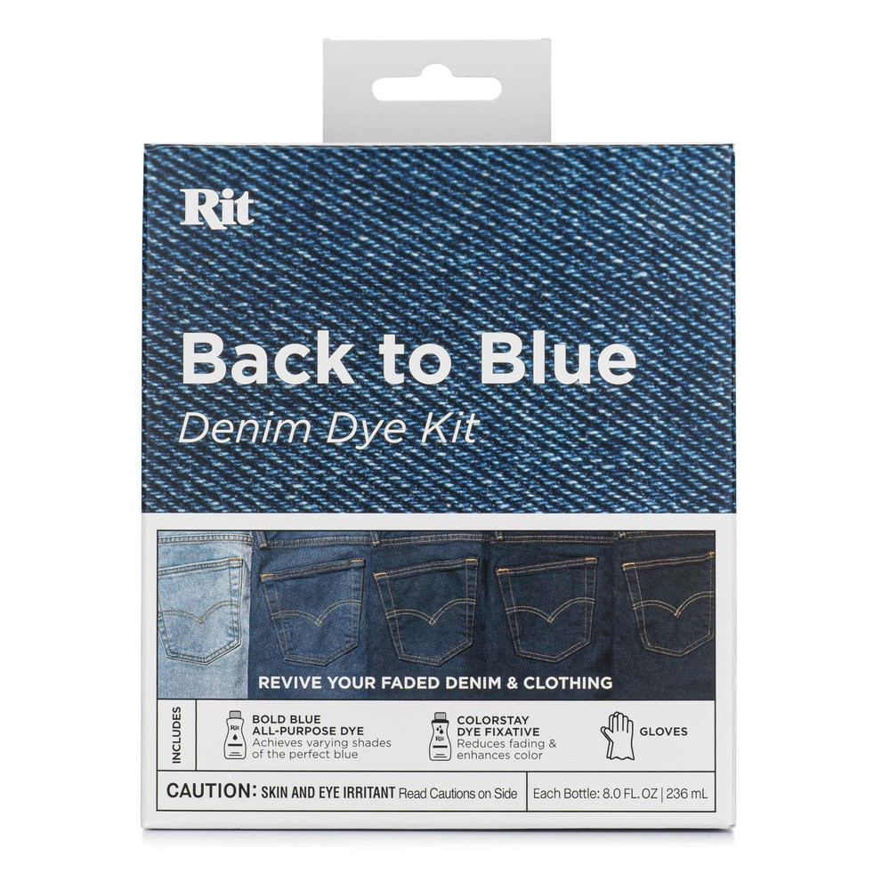 Rit Back to Blue Denim Dye Kit OSFA,