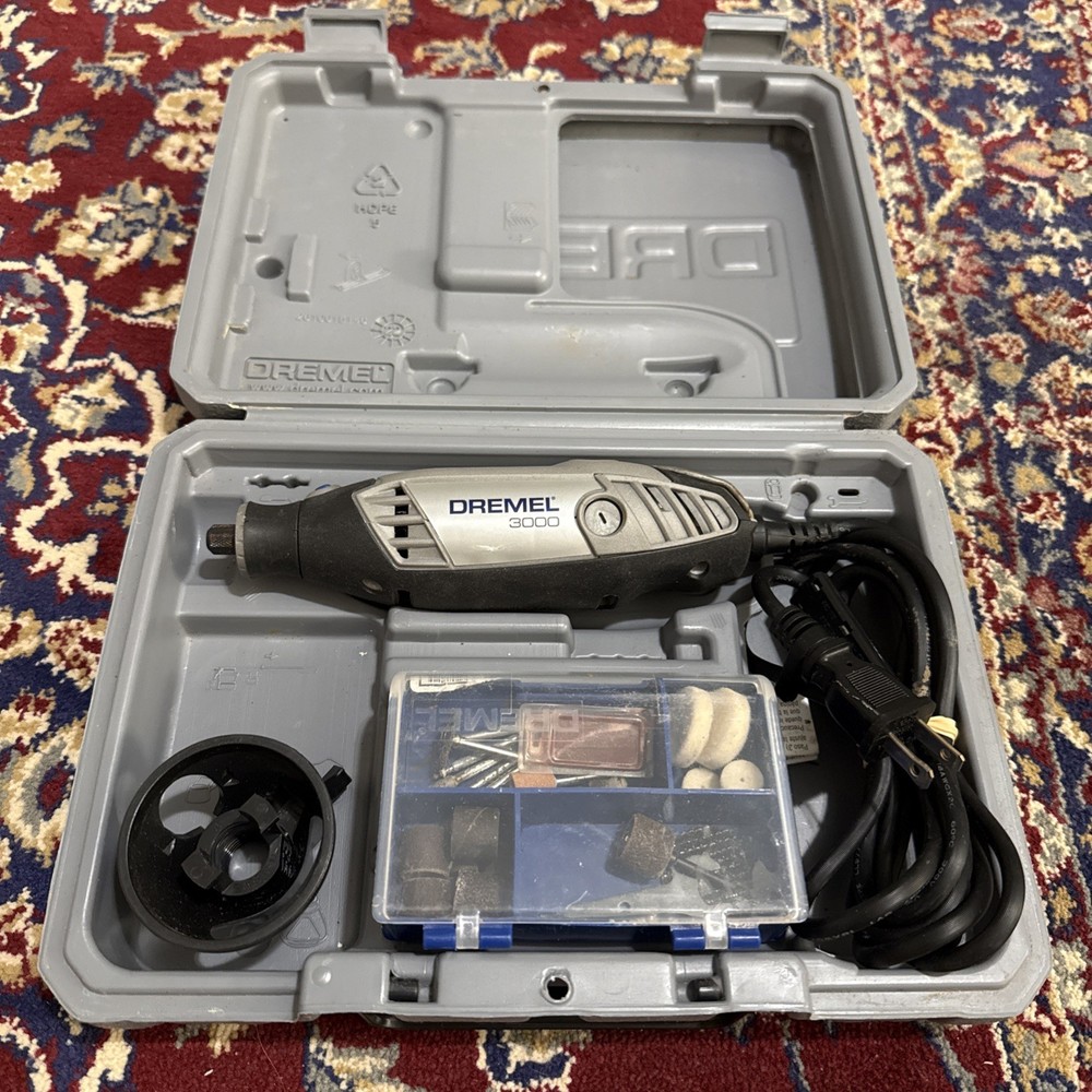 Dremel 3000 Variable Speed Rotary Tool + Kits