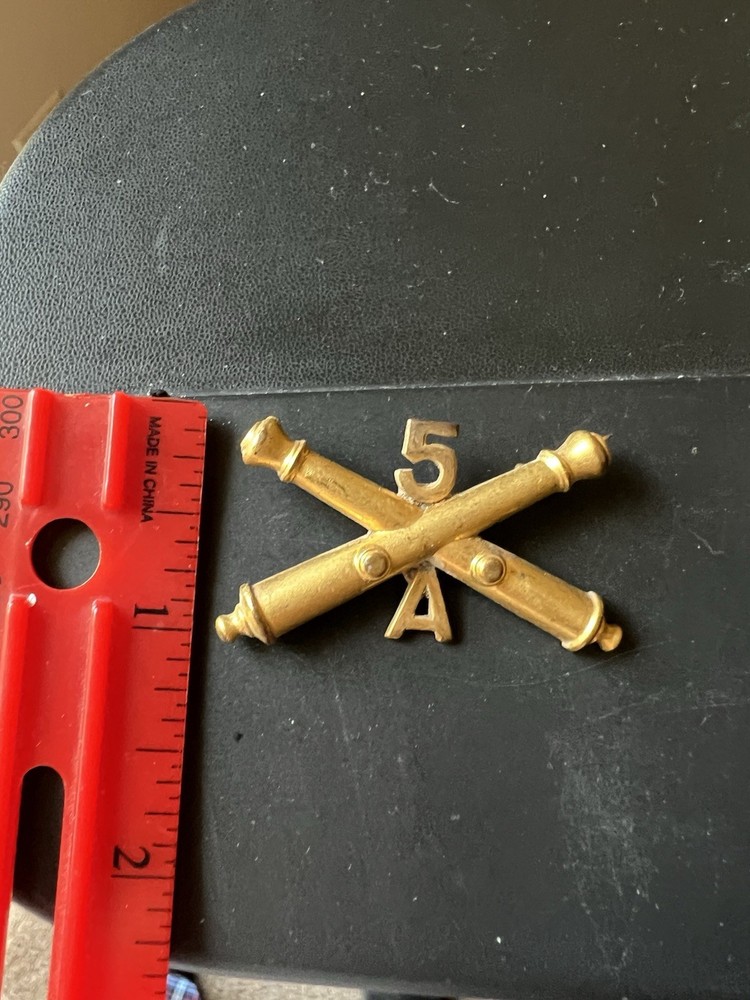 Pre WW1 5th Artillery Battery Collar Device