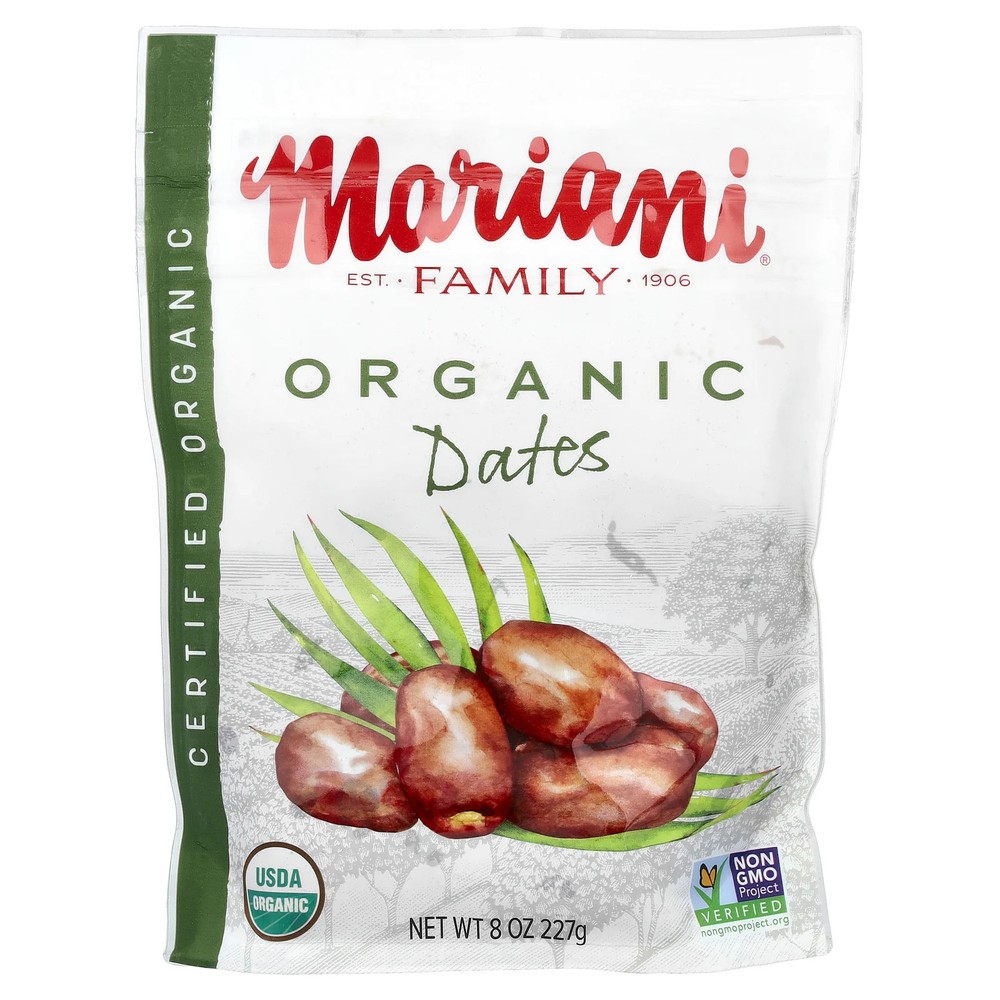 Organic Dates, 8 oz (227 g)