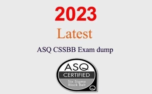 ASQ CSSBB Q&A GUARANTEED (1 month update)