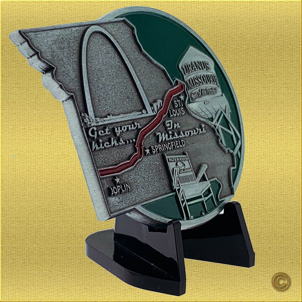 RT 66 Missouri Challenge Coin