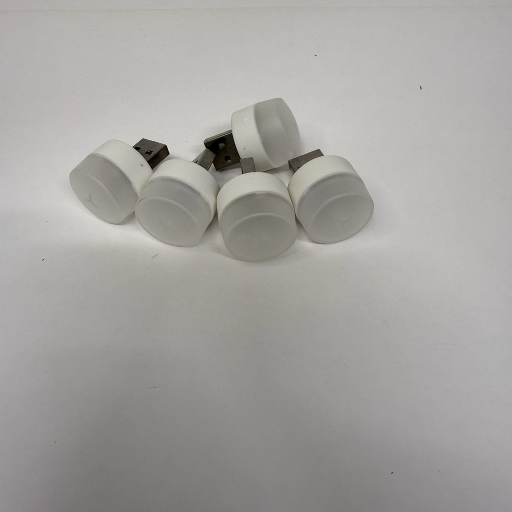 USB Mini Button Lights LED 10pack Round Mini USB Light