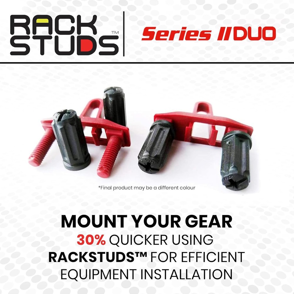 DUO2 1RU Series II Rack Mount Solution - Effortless Alternative 2-Pack Sample