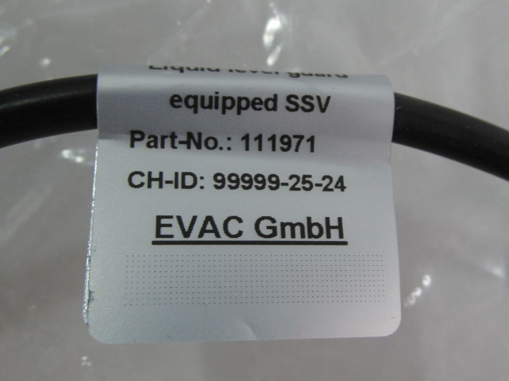 EVAC/ JUMO 111971 RAILROAD LIQUID LEVEL GUARD/ SENSOR/ FLOAT SWITCH SSV EQUIPPED