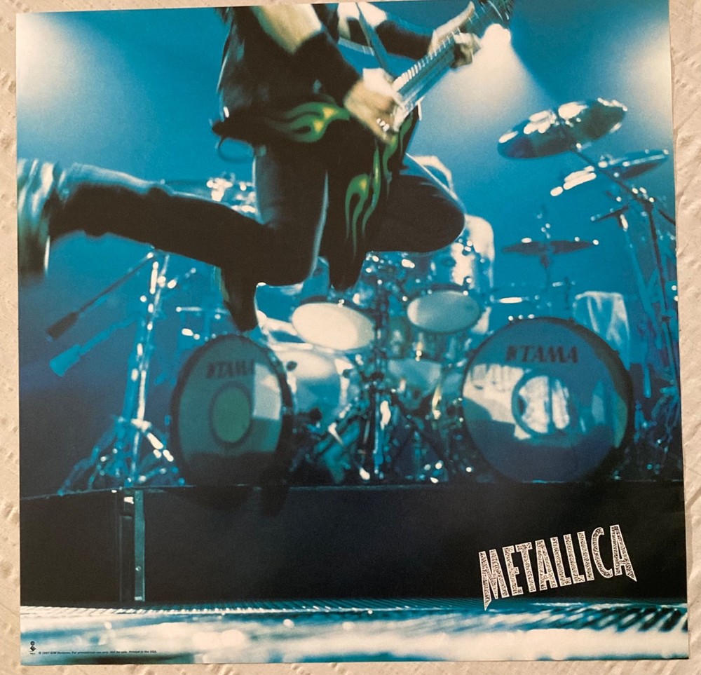 Metallica 1997 Promo Poster Reload P
